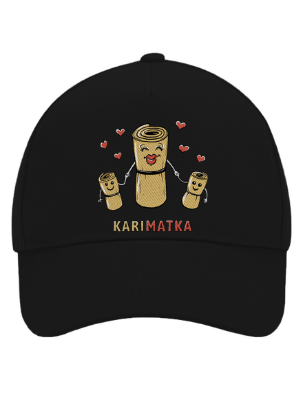 Karimatka šiltovka baseballka Black