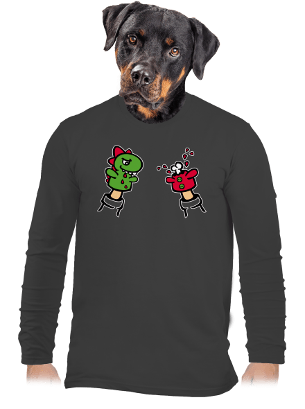 Maňušky pánske dlhý rukáv Dark Grey