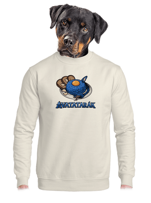 unisex mikina bez kapucne