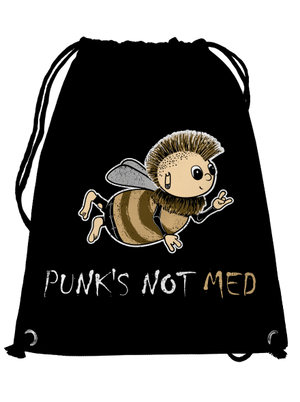 Punks Not Med vak Black
