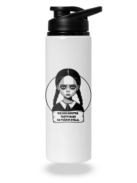 Nie som smutná flaša na vodu White