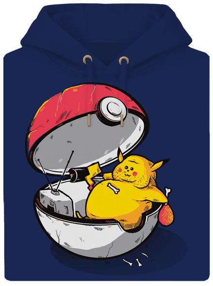 Koniec pokémona unisex mikina premium Navy