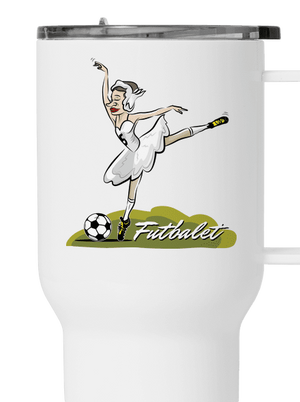 Futbalet termohrnček White