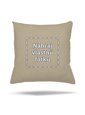 Vlastná potlač vankúš Beige