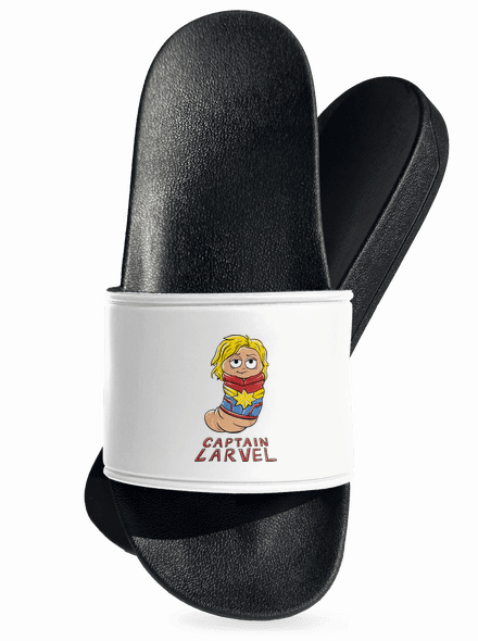 Captain Larvel šľapky White