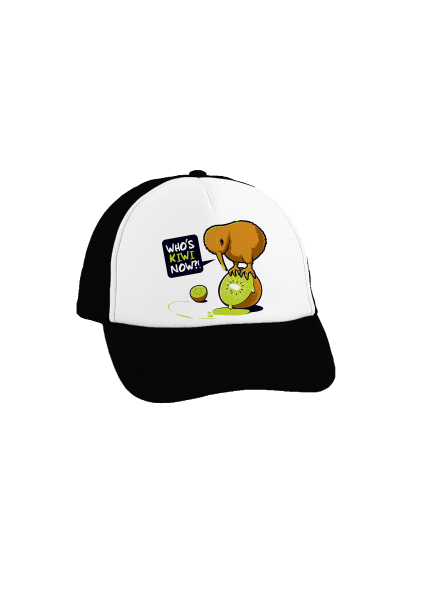 Kiwi šiltovka truckerka Black cap
