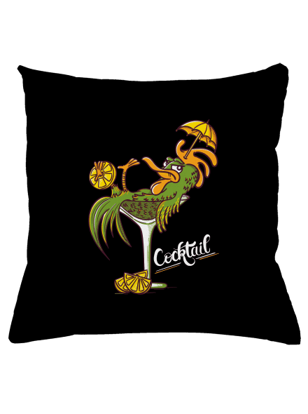 Cocktail vankúš Black
