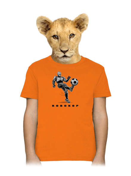 Robokop detské tričko Orange