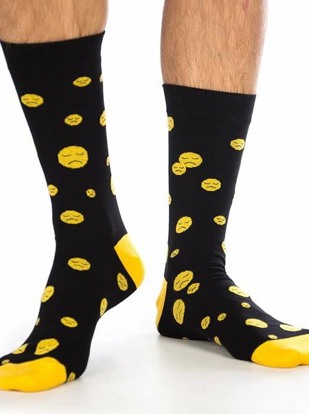 Smajlík smutný ponožky