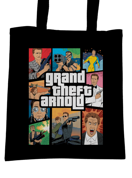 Grand Theft Arnold taška Black