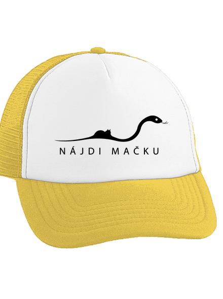 Nájdi mačku šiltovka truckerka Sunflower cap