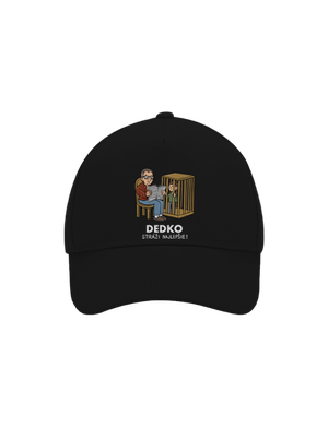 Dedko stráži najlepšie šiltovka baseballka Black