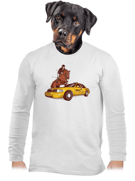 Taxis pánske dlhý rukáv White