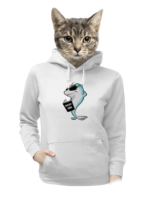 dámska mikina klokanka