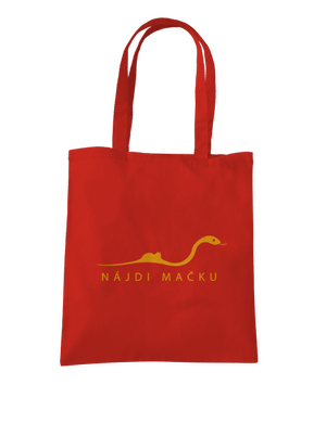 Nájdi mačku taška Bright Red