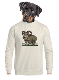 unisex mikina bez kapucne