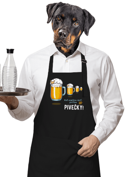 Pivečka zástera Black