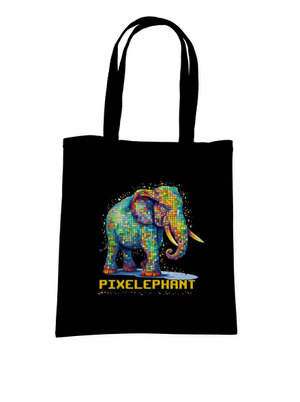 Pixelephant taška Black