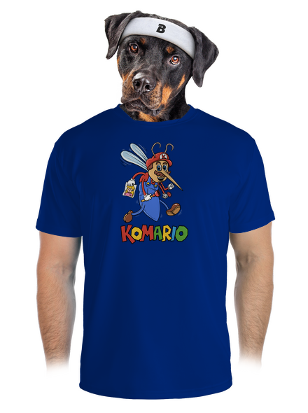 Komario pánske športové tričko Royal Blue Mal
