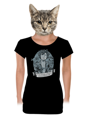 dámske tričko s lemom