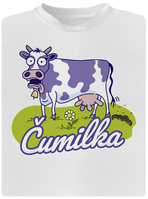 Čumilka pánske športové tričko White