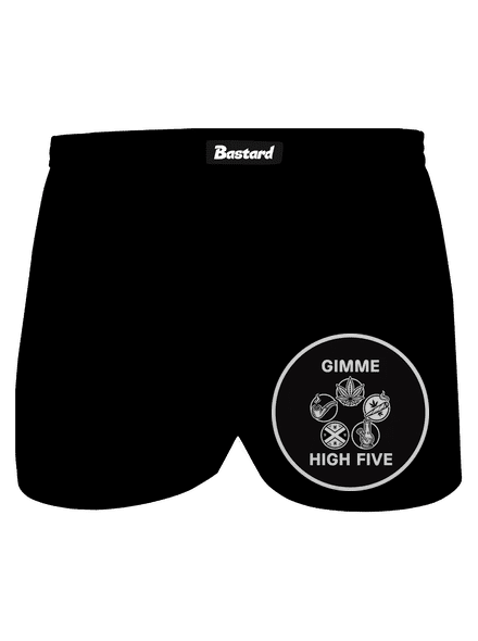 Gimme high five pánske trenky Black