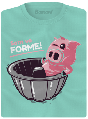 Vo forme dámske športové tričko Mint Mal