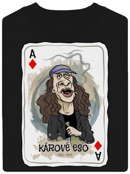 Kárové eso unisex mikina bez kapucne Black