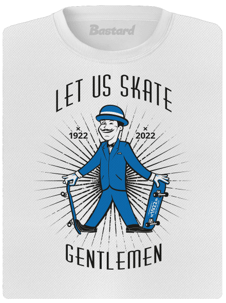 Let us skate dámske športové tričko White