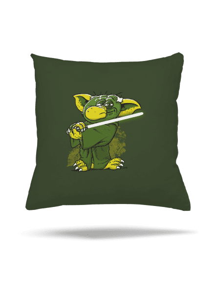 Yoda v rákosí vankúš Olive Green