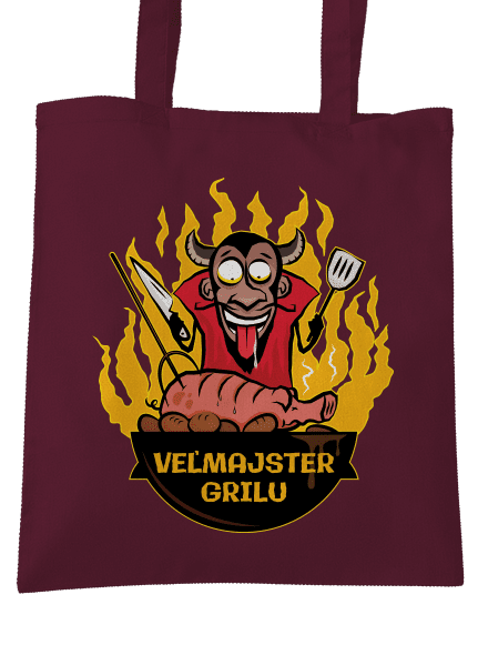 Veľmajster grilu taška Burgundy