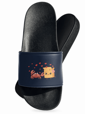 Krab a krabica šľapky Navy