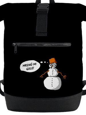 Mrznú mi gule batoh Black