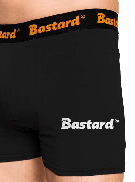Bastard v logu boxerky Black
