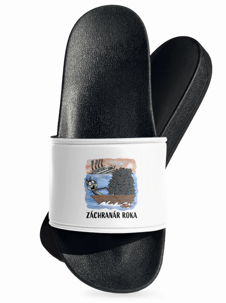 Záchranár roka šľapky White