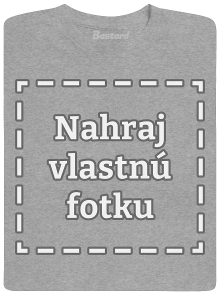 Vlastná potlač pánske tričko Sport Grey