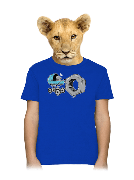 Správna matka detské tričko Royal Blue