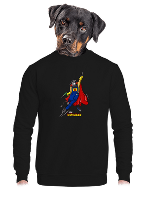 unisex mikina bez kapucne