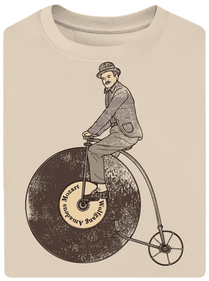 Na čom frčíš? unisex tričko oversized Almond