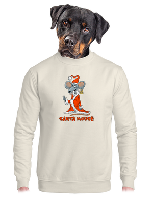 unisex mikina bez kapucne