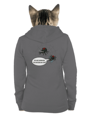 dámska mikina na zips