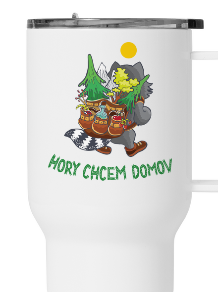 Hory chcem domov termohrnček White