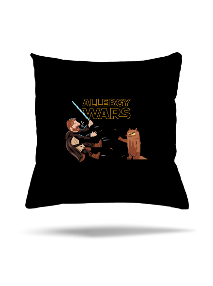 Allergy Wars vankúš Black
