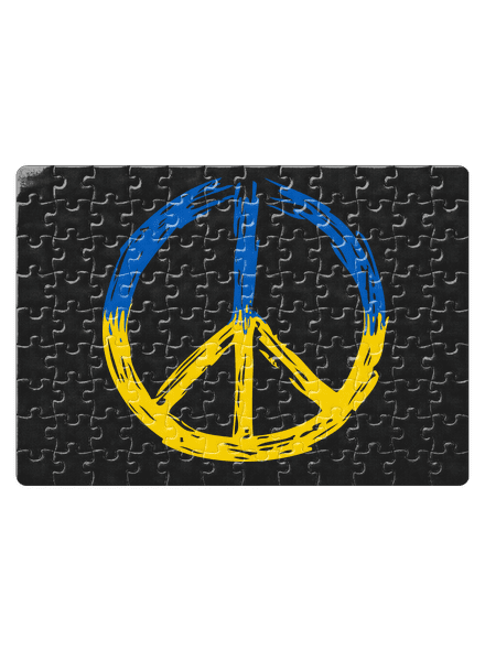 Ukrajina - Peace puzzle White