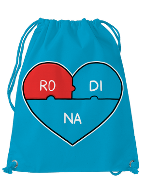 Rodinné puzzle vak Blue Atol