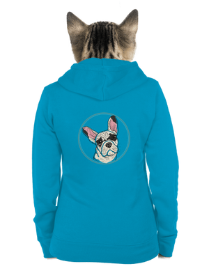 dámska mikina na zips