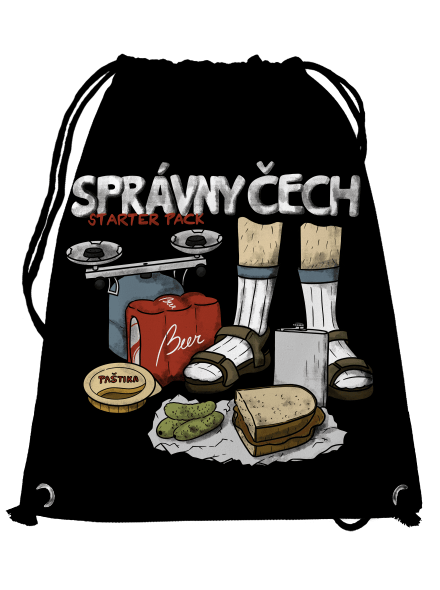 Správny Čech vak Black