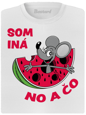 Som iná dámske športové tričko White