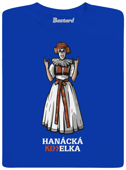 Hanácká Kisselka pánske dlhý rukáv Royal Blue