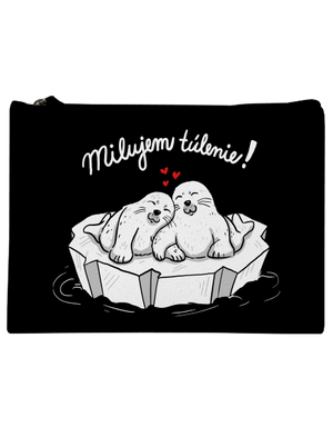 Milujem túlenie taštička Black